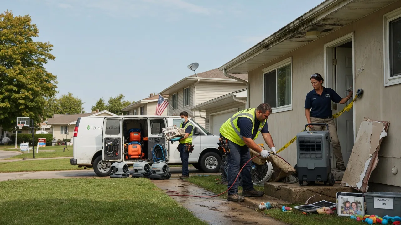 Water Damage Restoration in Salesville, OH near me
